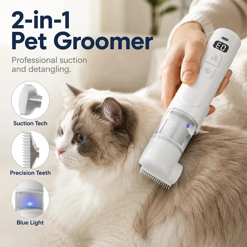 Hot Sale - 49% OFFElectric Pet Flea Remover and Detangling Comb