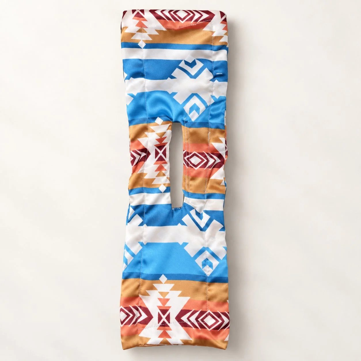 Southwest hair accessory shown flat