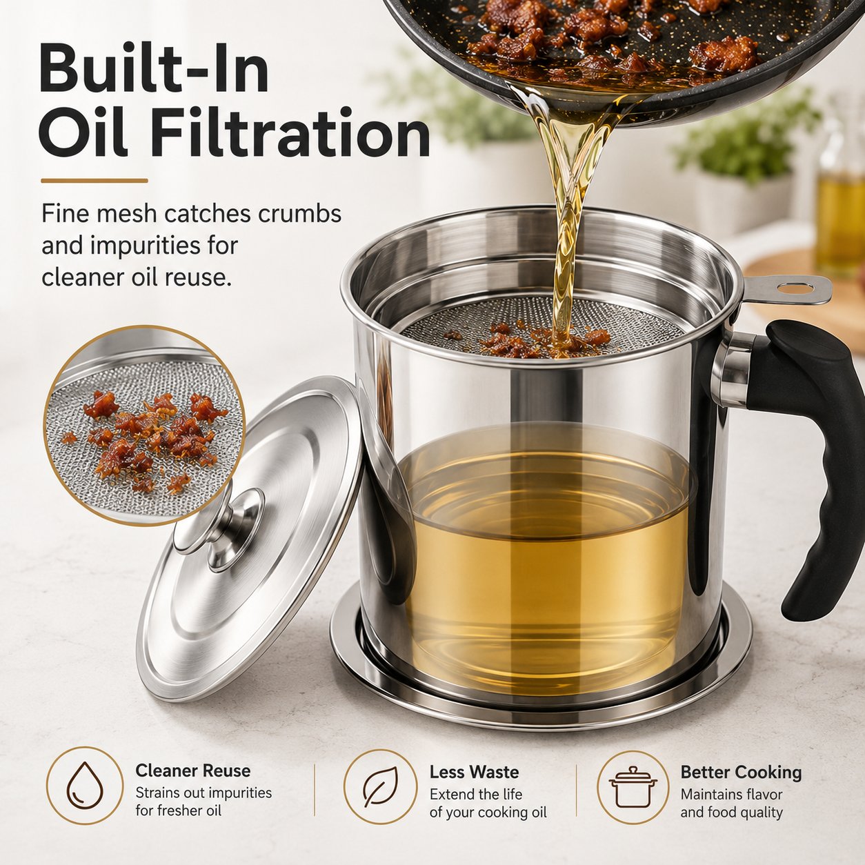 Lid and tray design