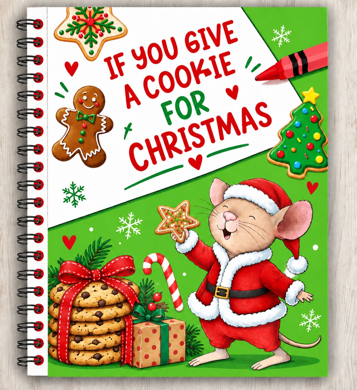 If You Give A Cookie For Christmas Surprise Book