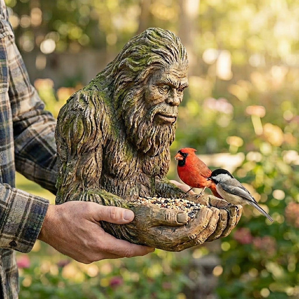 Bigfoot Bird Feeder