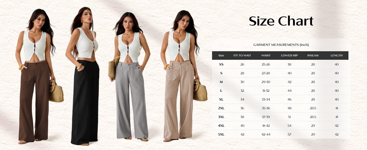 women wide leg pants
