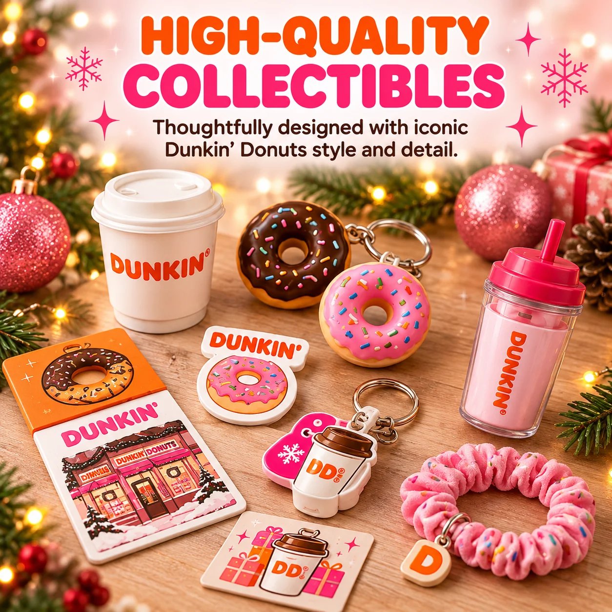 ☕🍩 Donut & Brew™ 24-Day Advent Calendar features