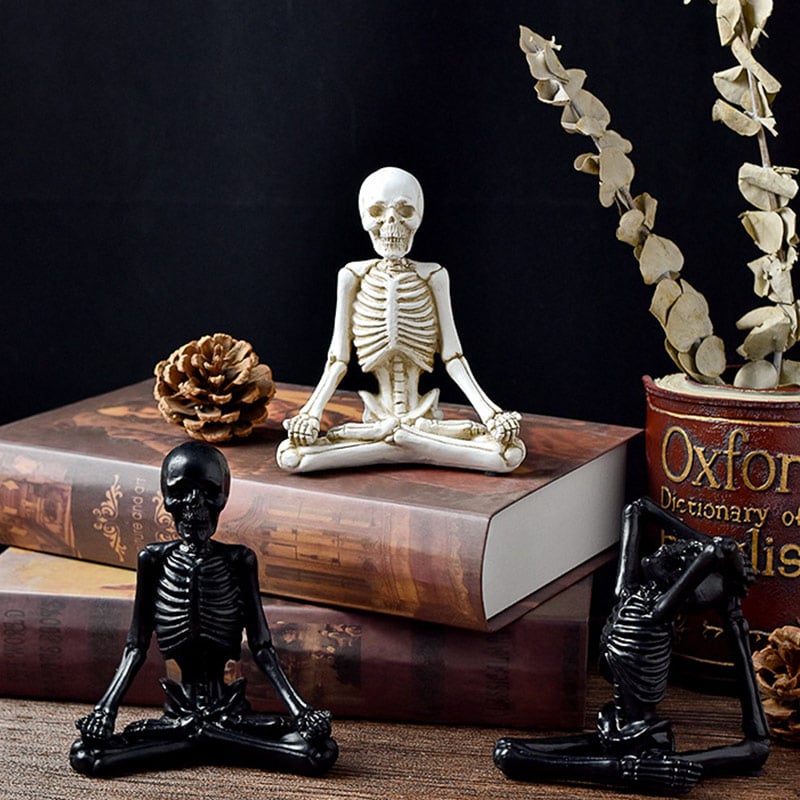 Ownkoti Yoga Skeleton Ornament Halloween Decor Decor Ownkoti 2