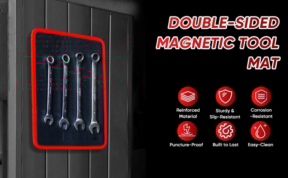 Flexible Magnetic Tool Mat