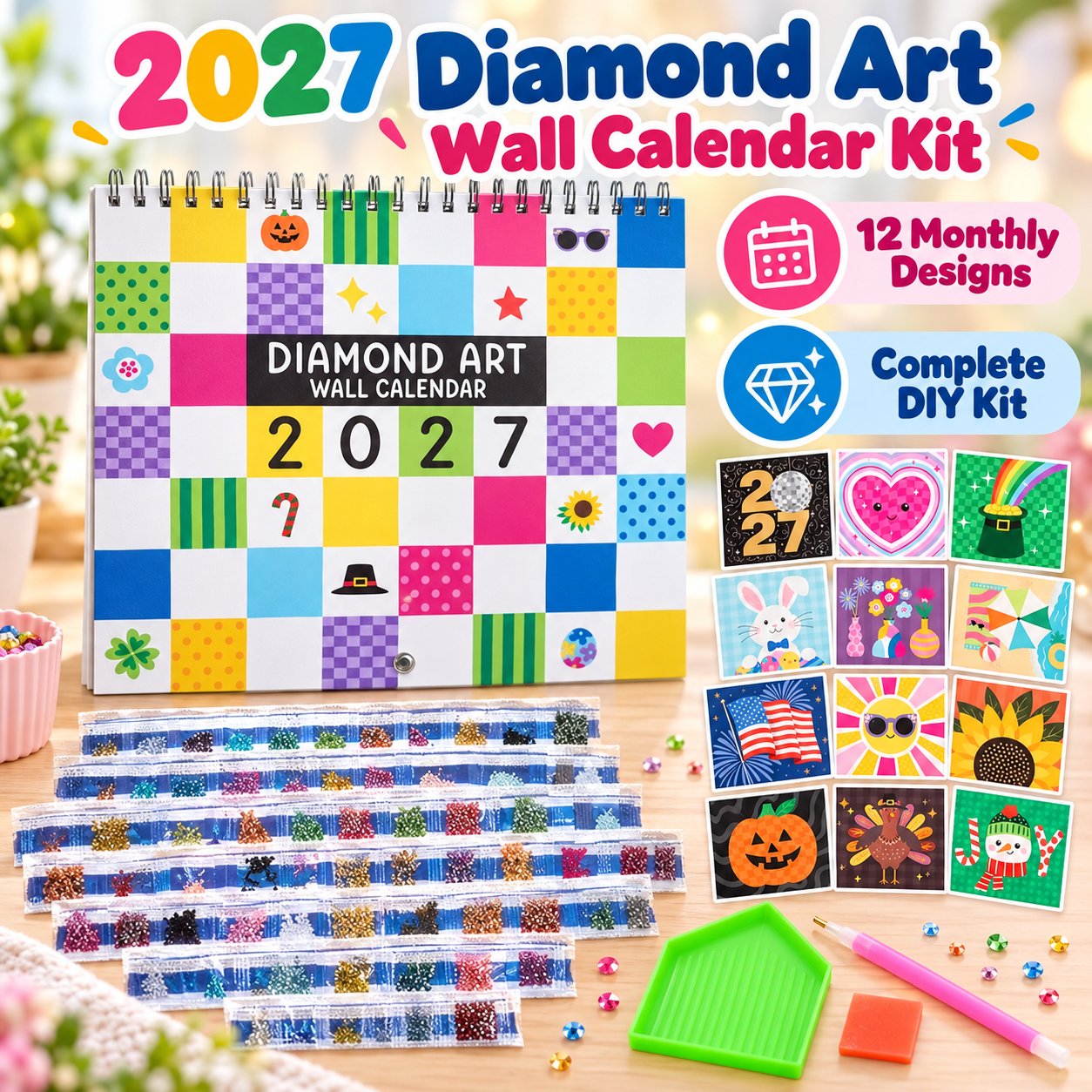Diamond art calendar product details Diamond art calendar product details