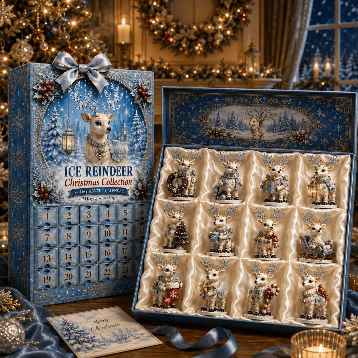 Ice Reindeer Advent Calendar