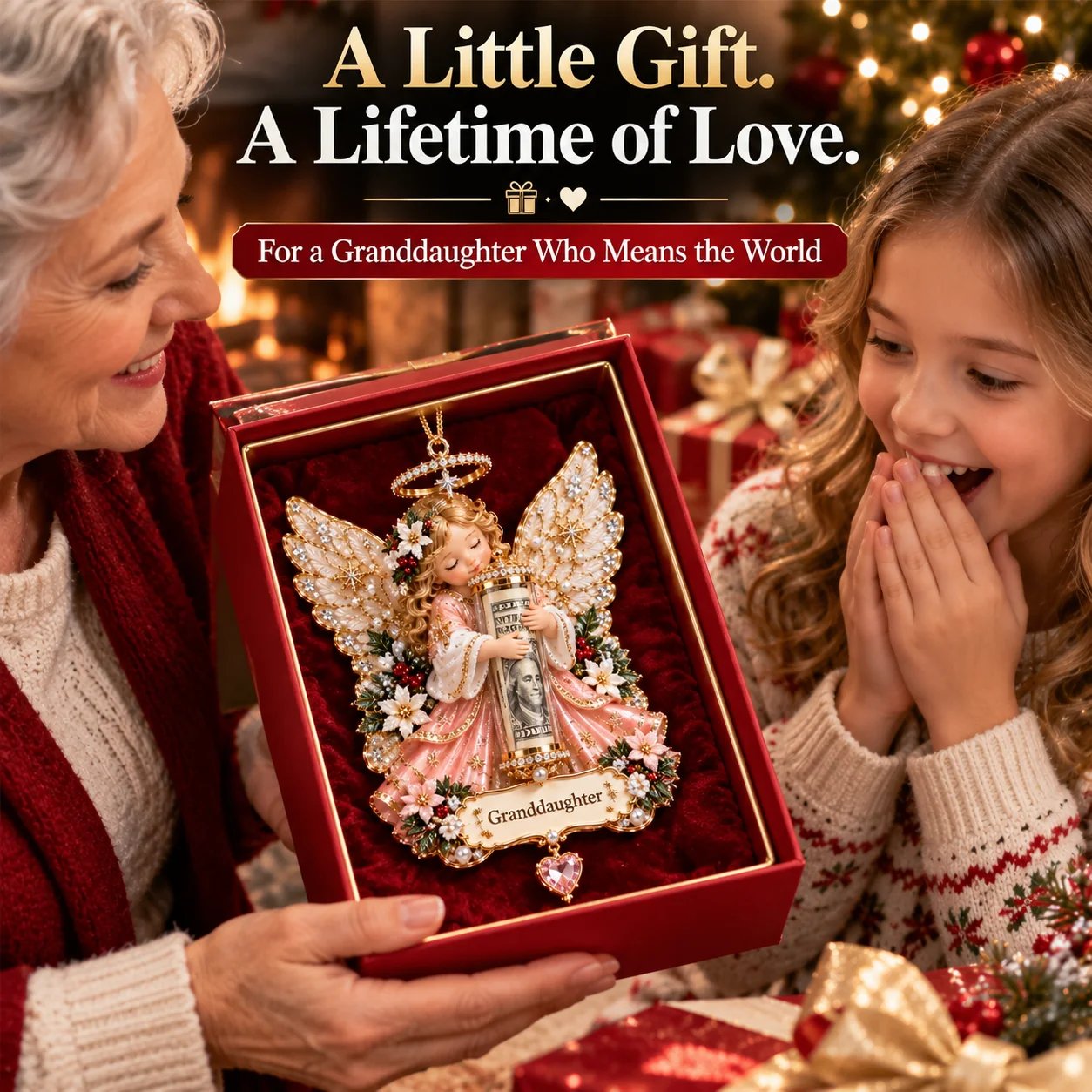 Angel Cash Holder Ornament design selection