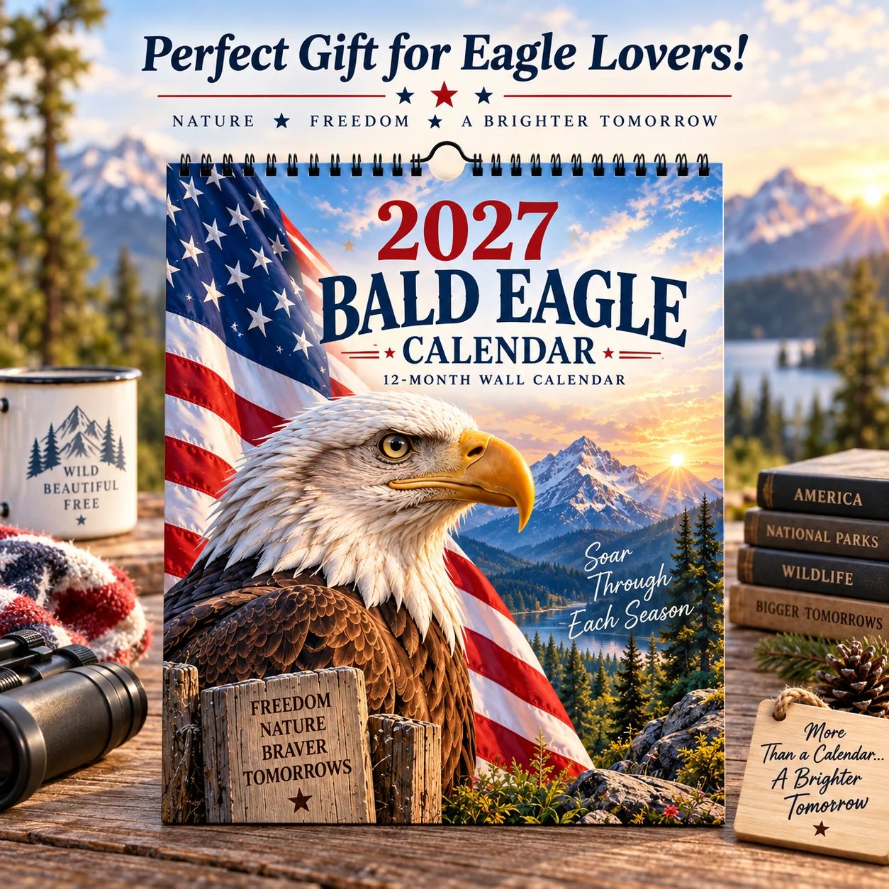 Bald Eagle Calendar Gift