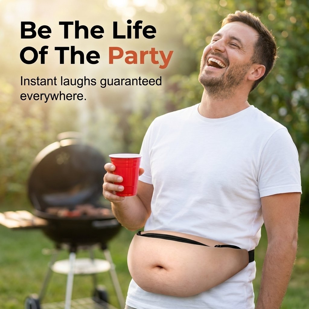 Funny waist pack for parties and festivals