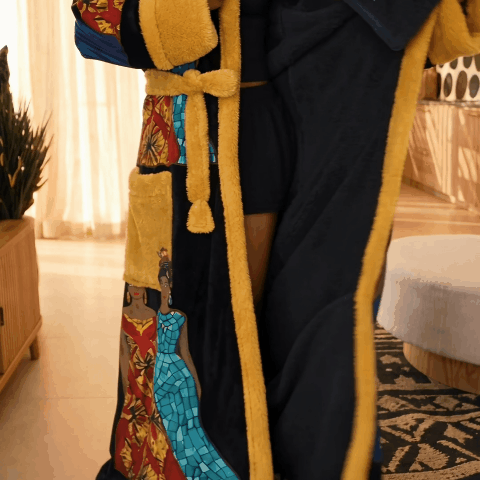 How to use heated wearable blanket robe