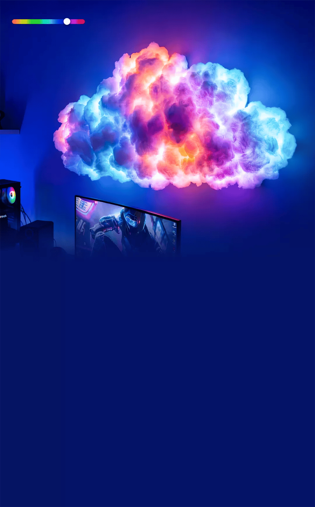 Thundercloud LED Light Decor