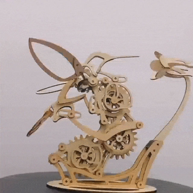 🔥Hot Sale 49% OFF🔥3D Wooden Mechanical Hummingbird🐦
