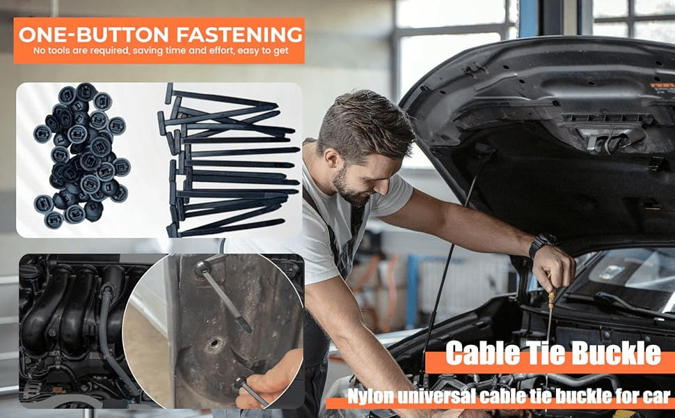 Nylon Universal Cable Tie Buckle