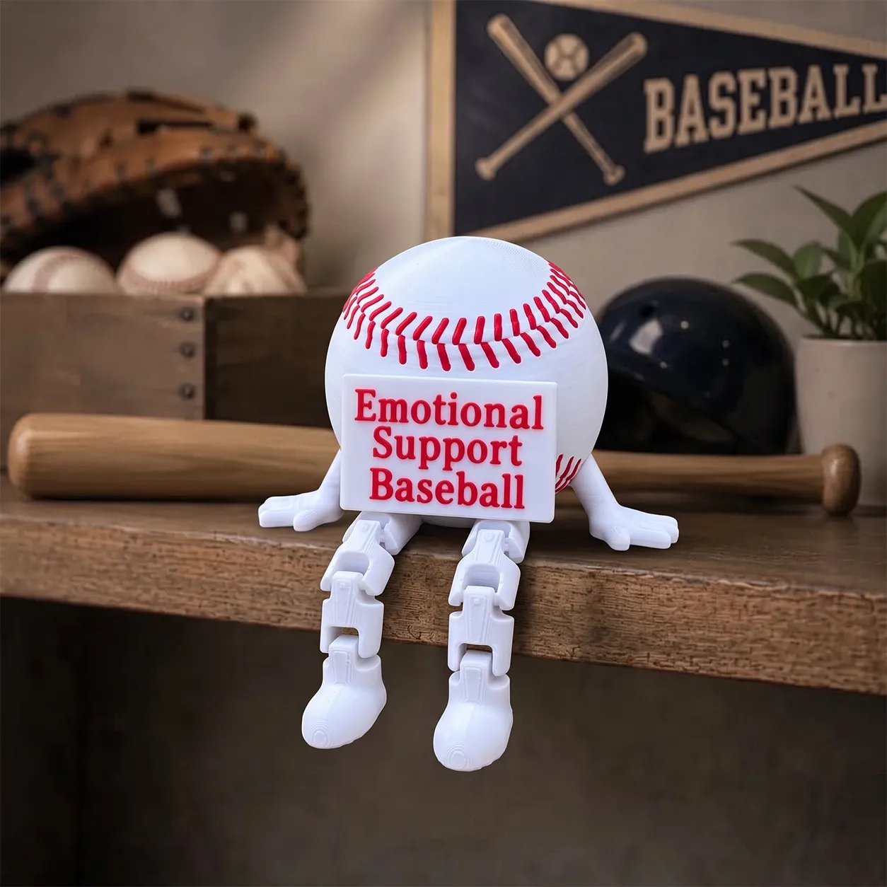 Emotional Support Baseball