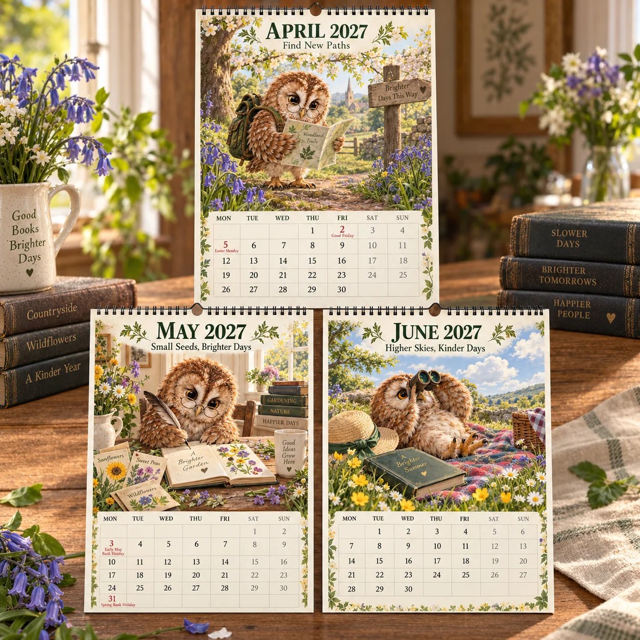 2027 calendar wall display