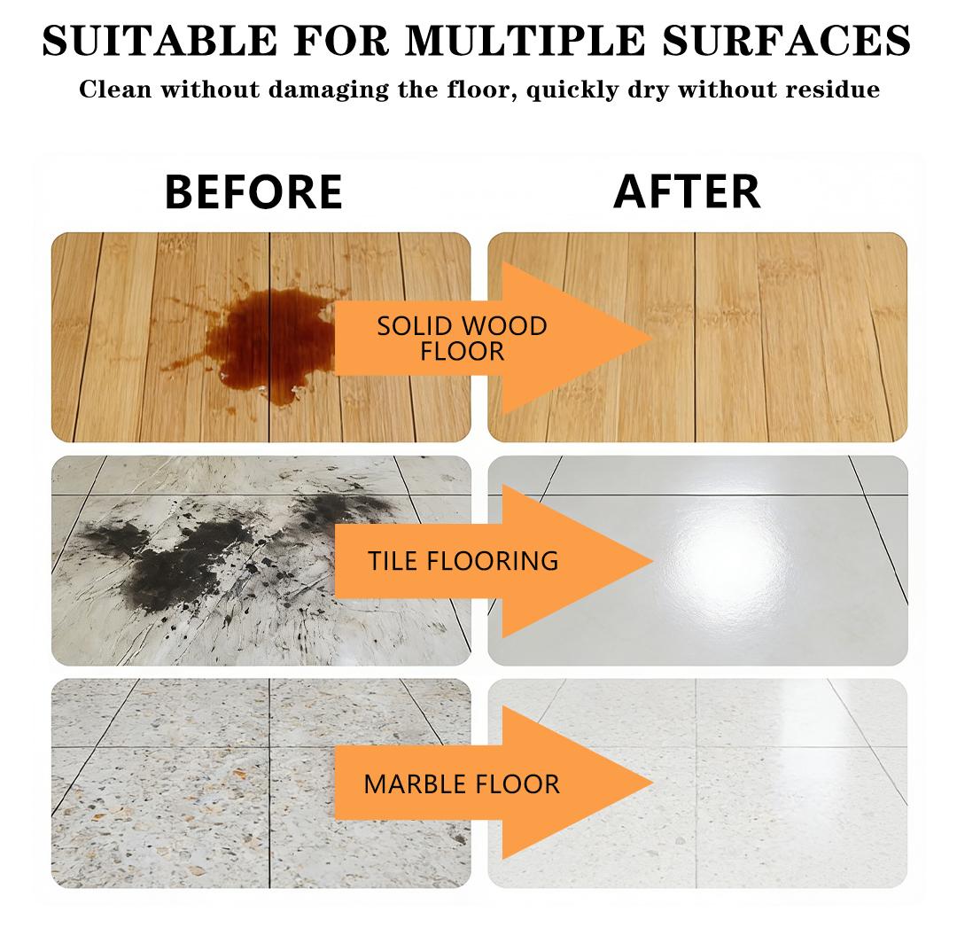 Floor cleaning tablets convenient cleaning solution
