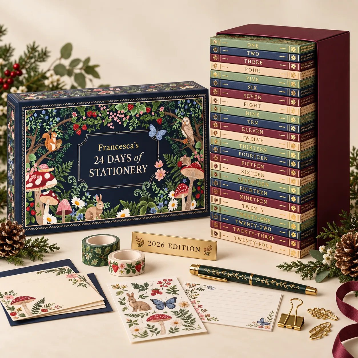 24 Days of Stationery 2026 Advent Calendar