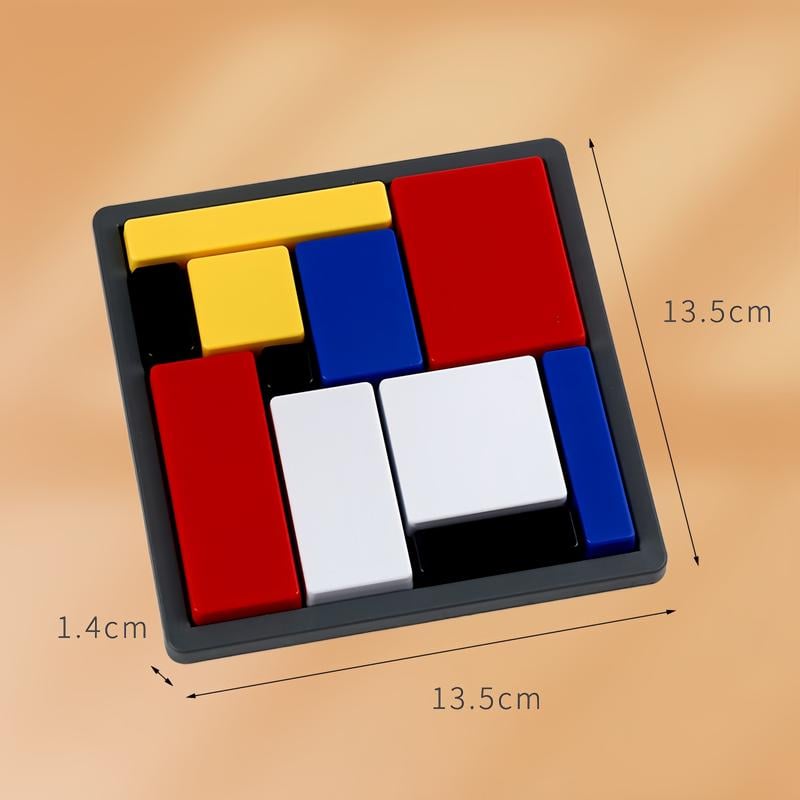 Logic Puzzle Brain Teaser Game for Kids & Adults, 88 Challenging Levels, Educational Logic Toy, Travel Games for Ages 7+