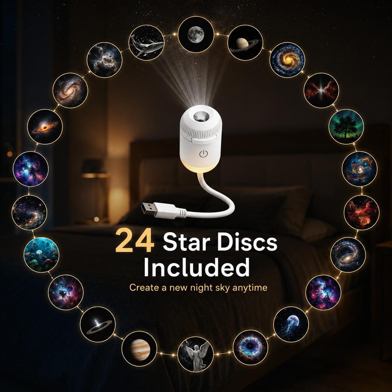 24 Star Discs Included Selection
