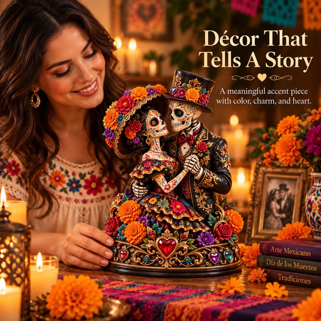 Amor Eterno Catrina figure