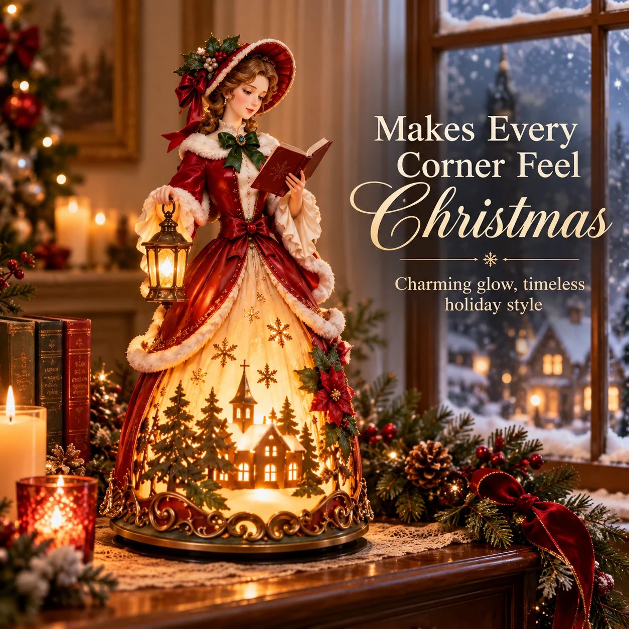 Bring the Warmth of an Old-Fashioned Christmas Home. product detail