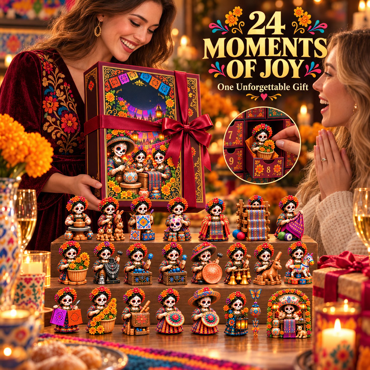 Book style collector Advent calendar