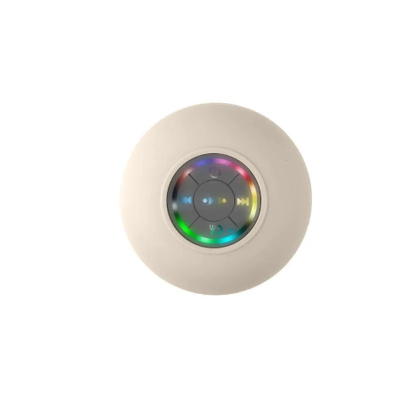 Mini Bluetooth Shower Speaker with LED light - Outsidepart