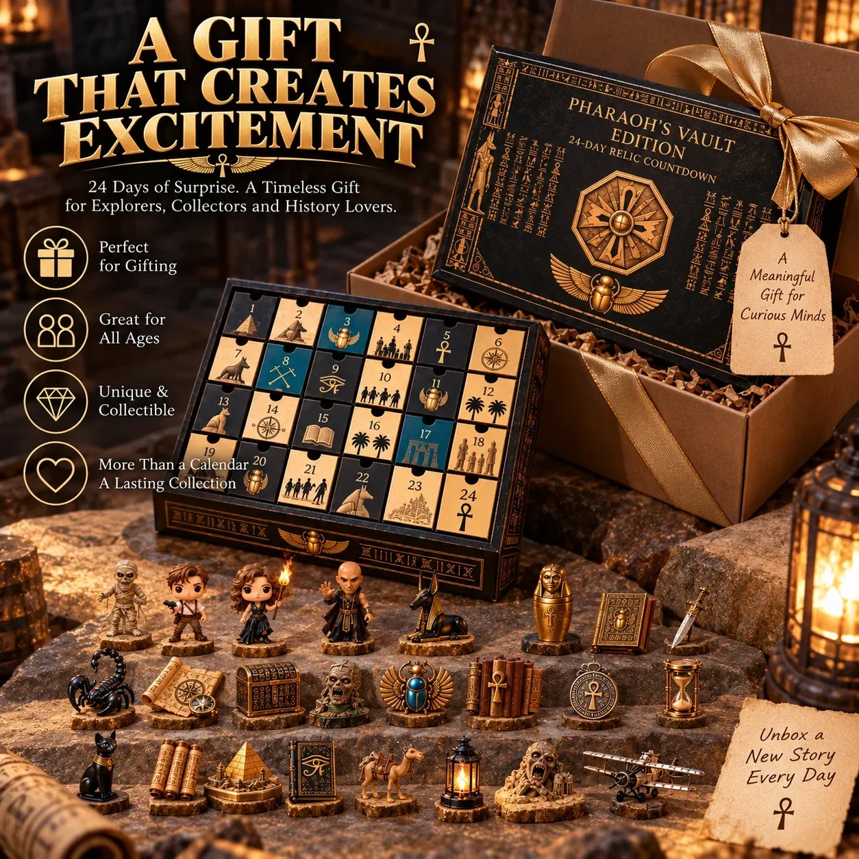 Pharaoh's Vault Edition presented as a gift for collectors