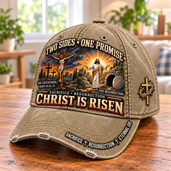 Christ Is Risen Baseball Cap