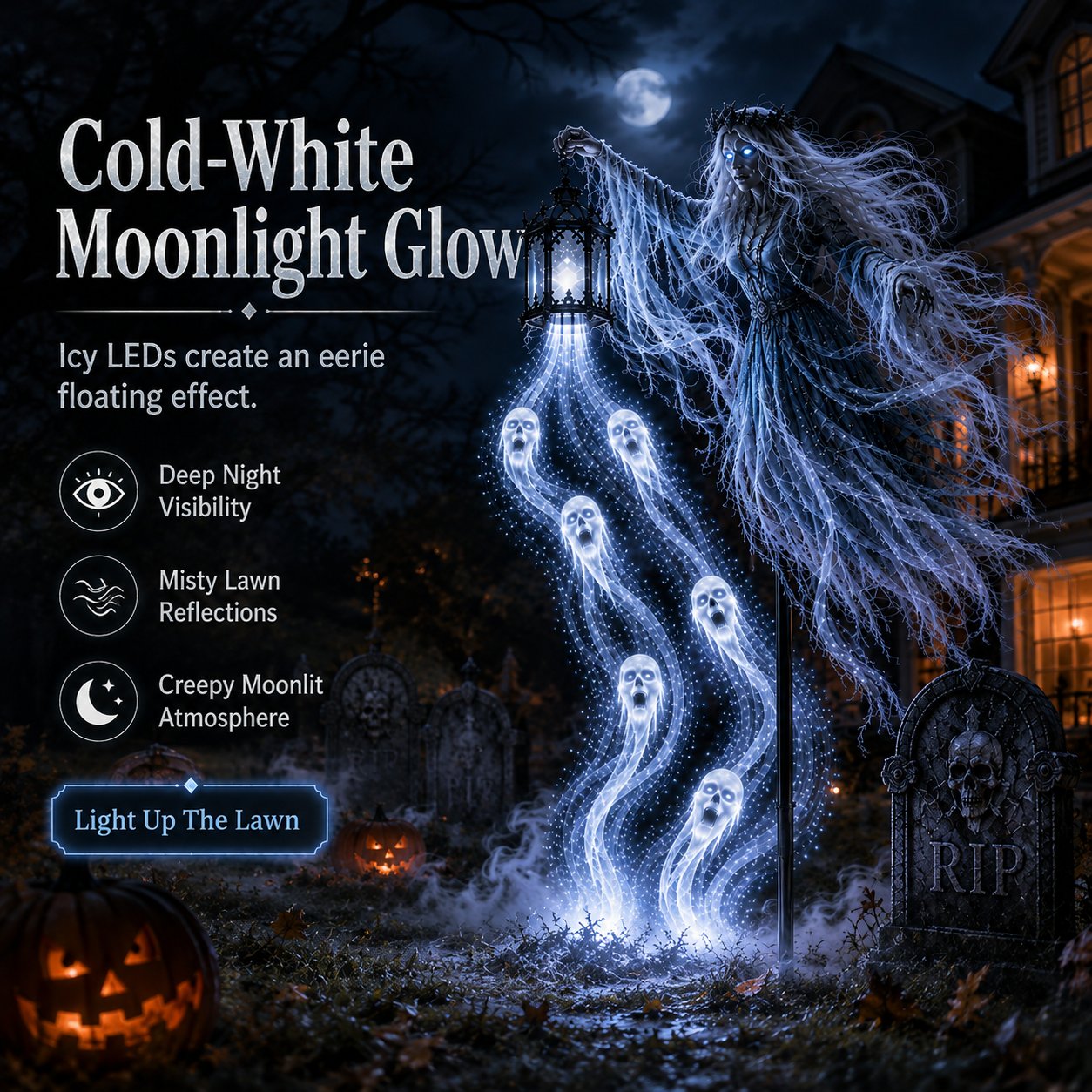 Gothic soul lantern yard decor
