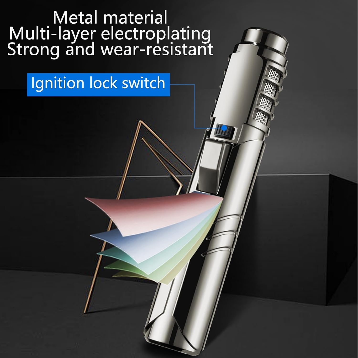 Strong metal construction and ignition control
