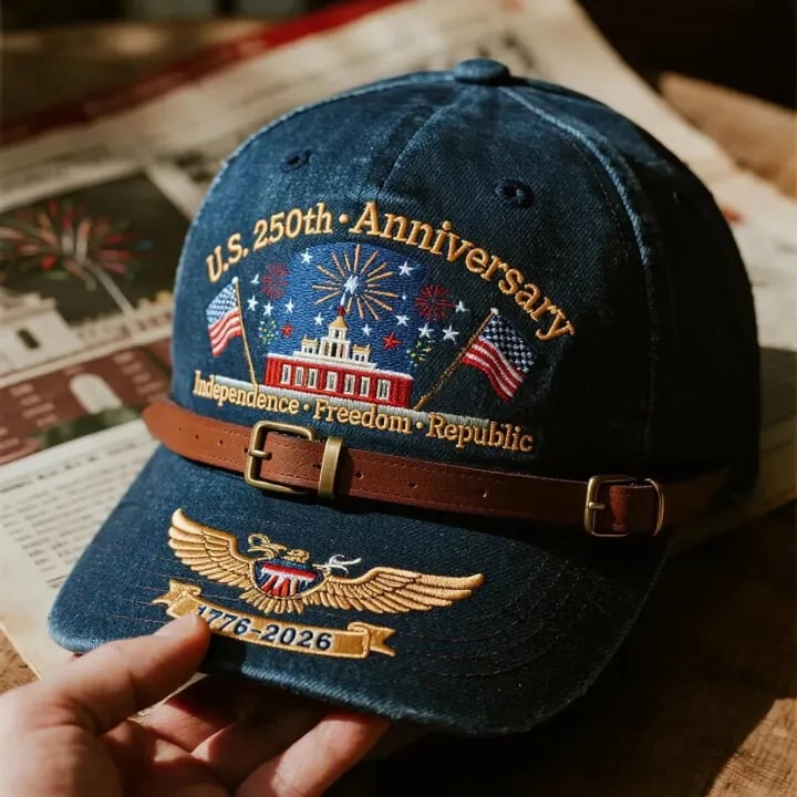 🔥2025 New Release 50% OFF - 🎖250th Anniversary US Baseball Cap (✨Breathable & Lightweight Comfort & Unisex Fit)