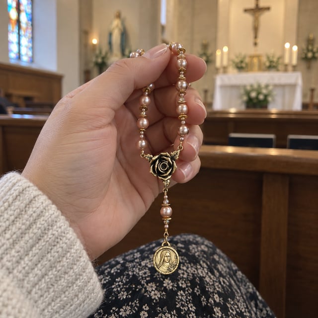 St Therese chaplet prayer journal photo