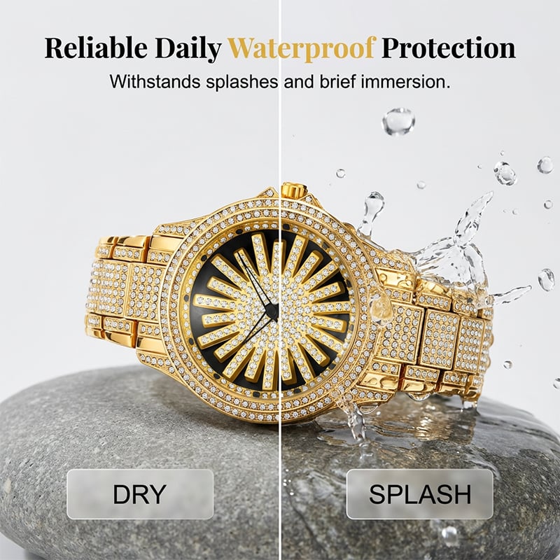 Matching couple watch design with adjustable links