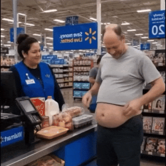 Ultra realistic beer belly dad bod fanny pack