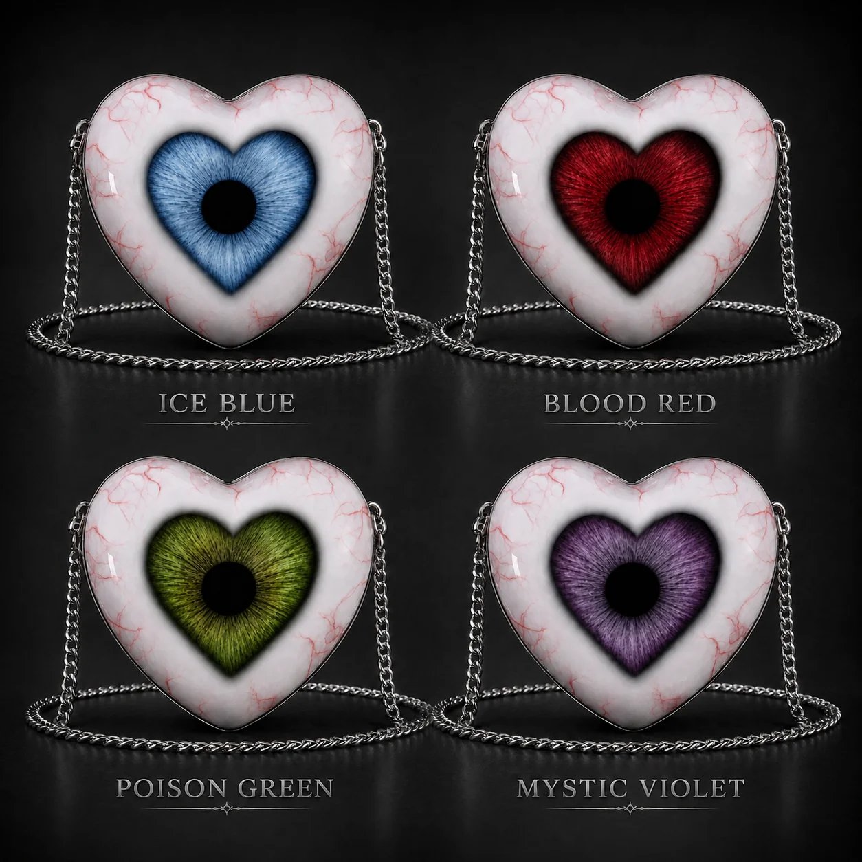 Heart eye statement bag outfit
