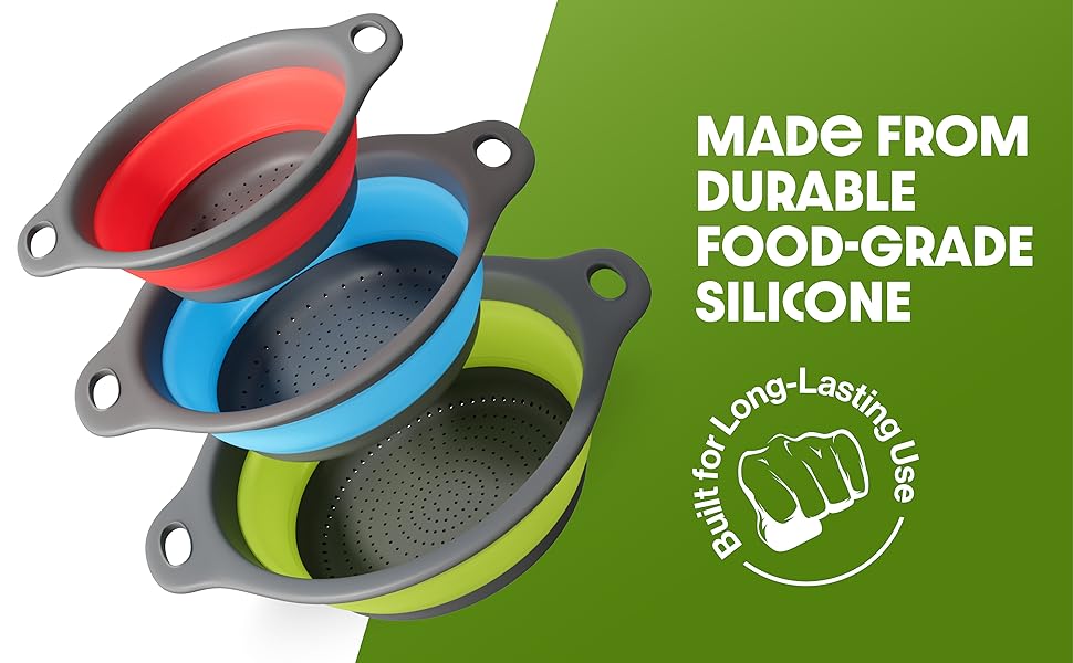 made from food grade silicone