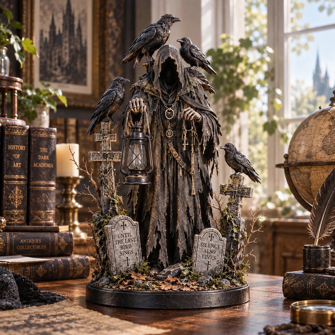Keeper of the Last Light displayed in daylight