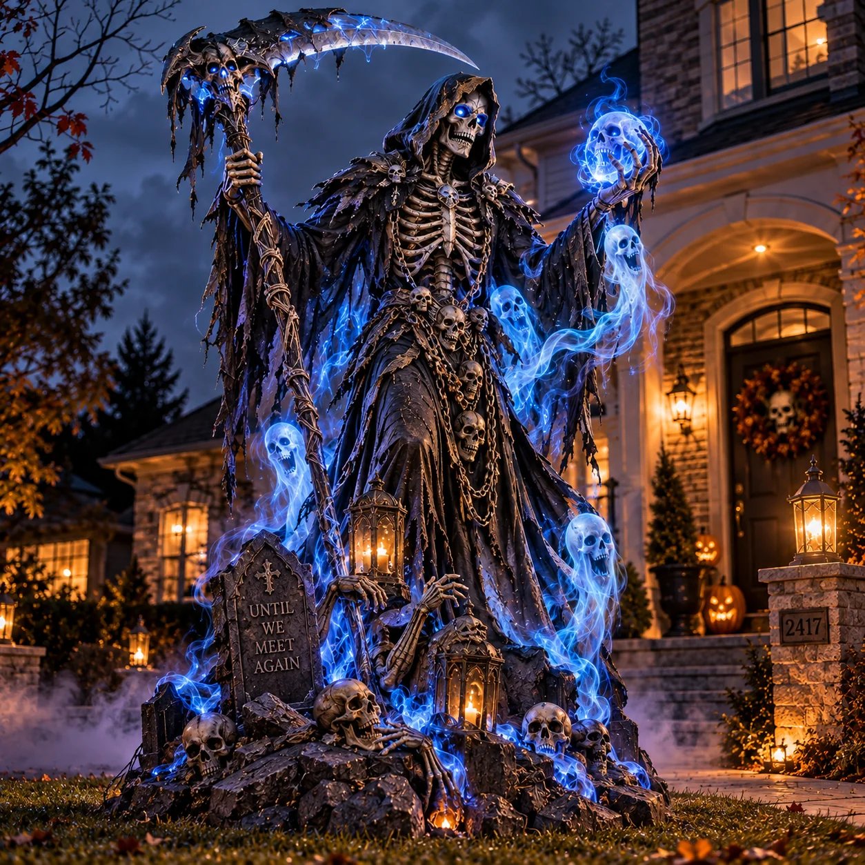 Haunted Soul Reaper Halloween decoration