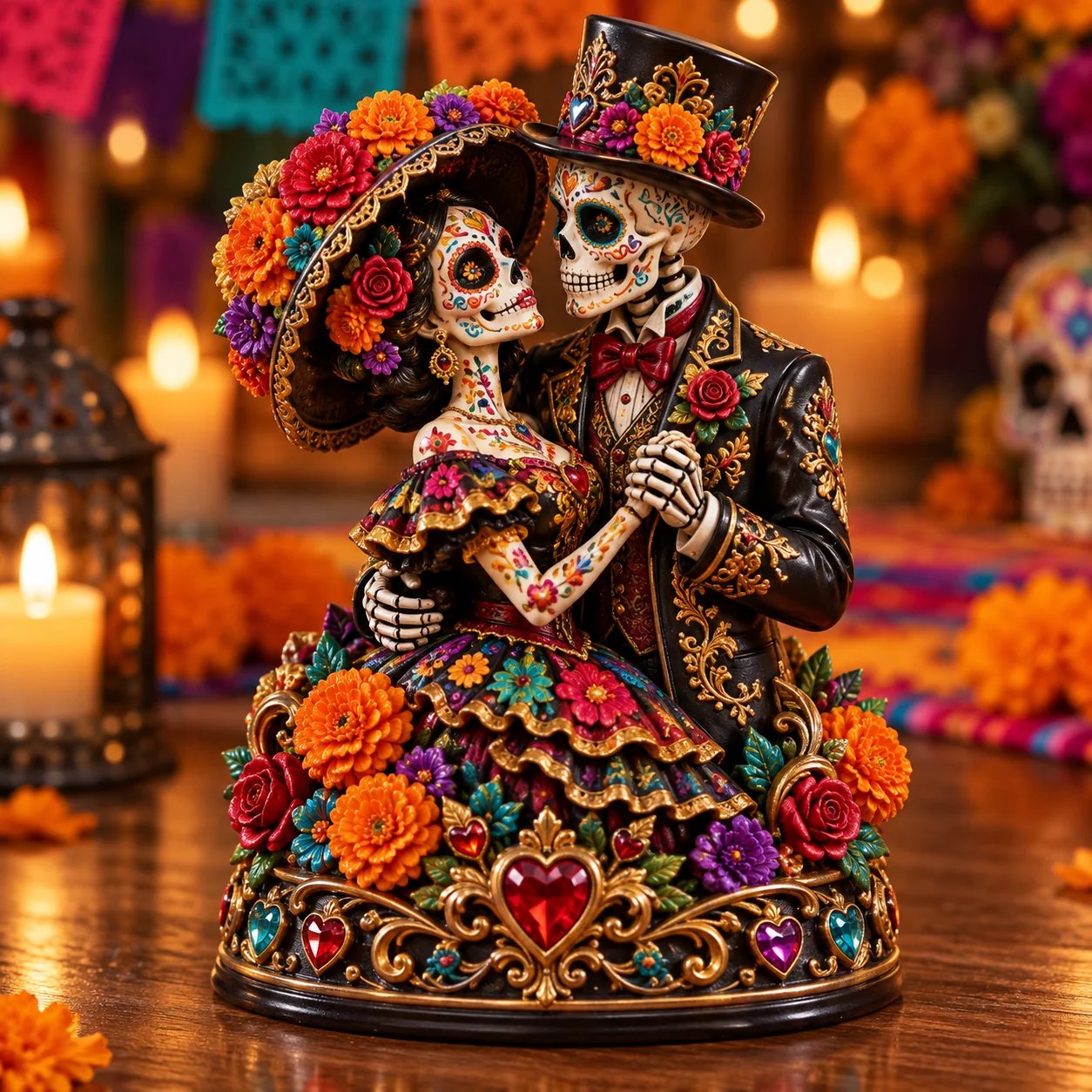 Day of the Dead Catrina figurines