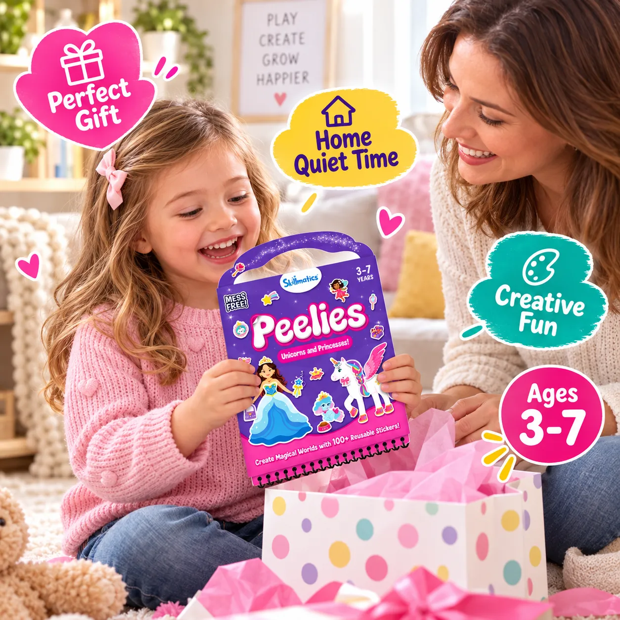 Reusable sticker activity book product details
