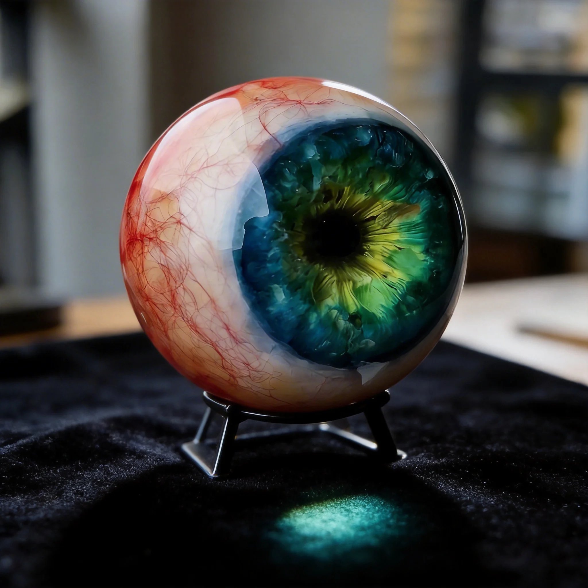 monster eye detail