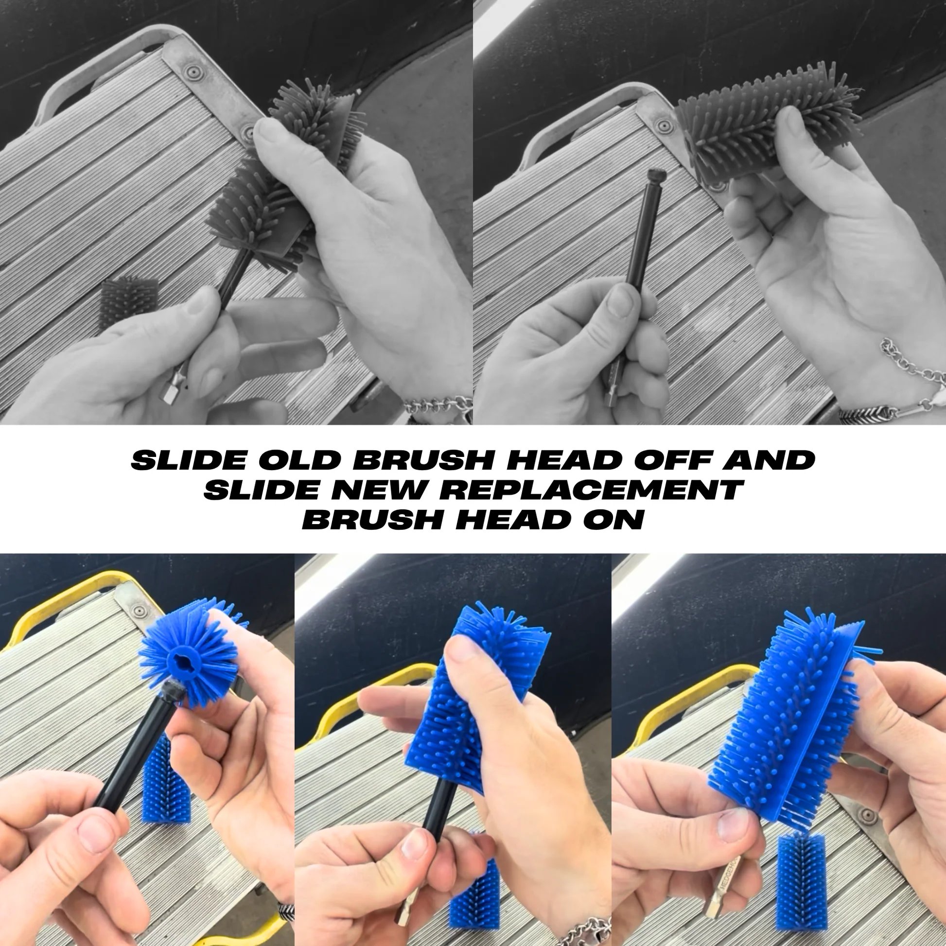 Replacement/Extra - Hedgehog Silicone Brush Ends