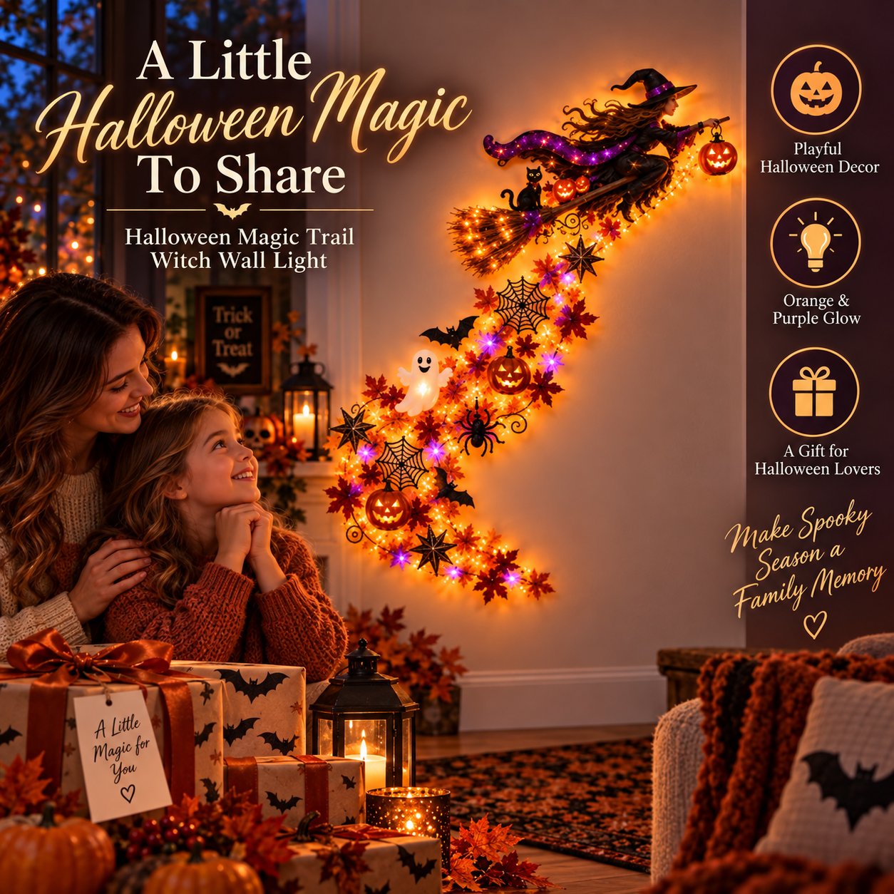Halloween Magic Trail decorating inspiration