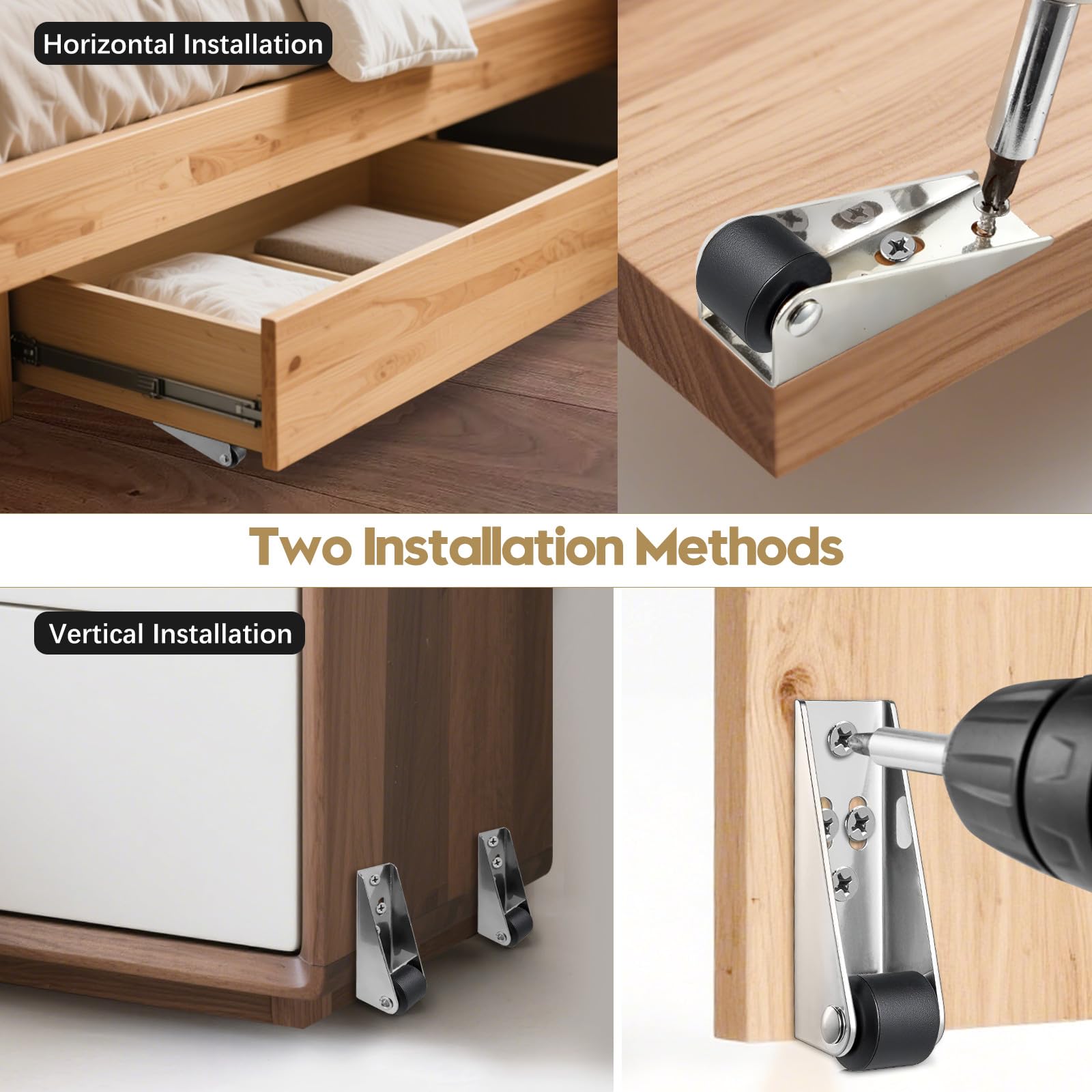 Horizontal and Vertical Dual Installation Methods