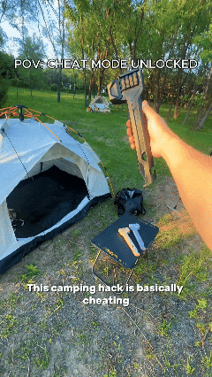 Camping Hammer Demo GIF
