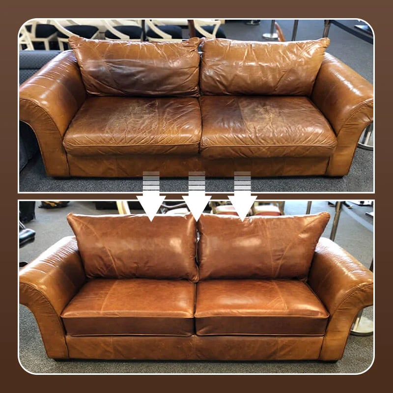 Leather repair details