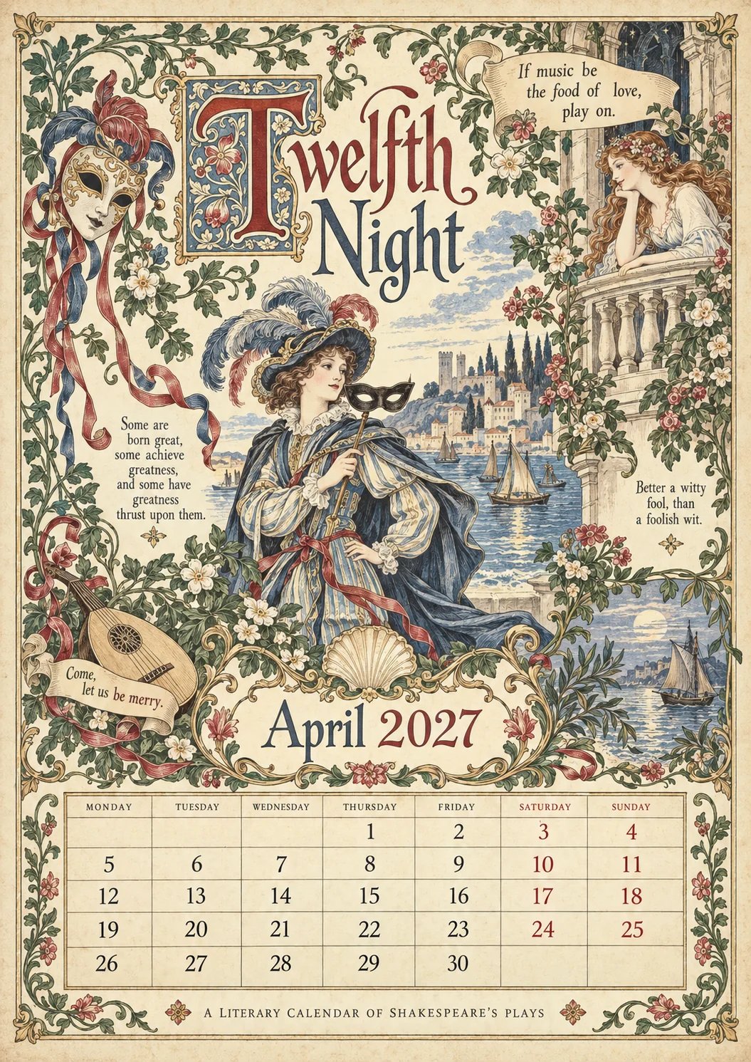 April — Twelfth Night