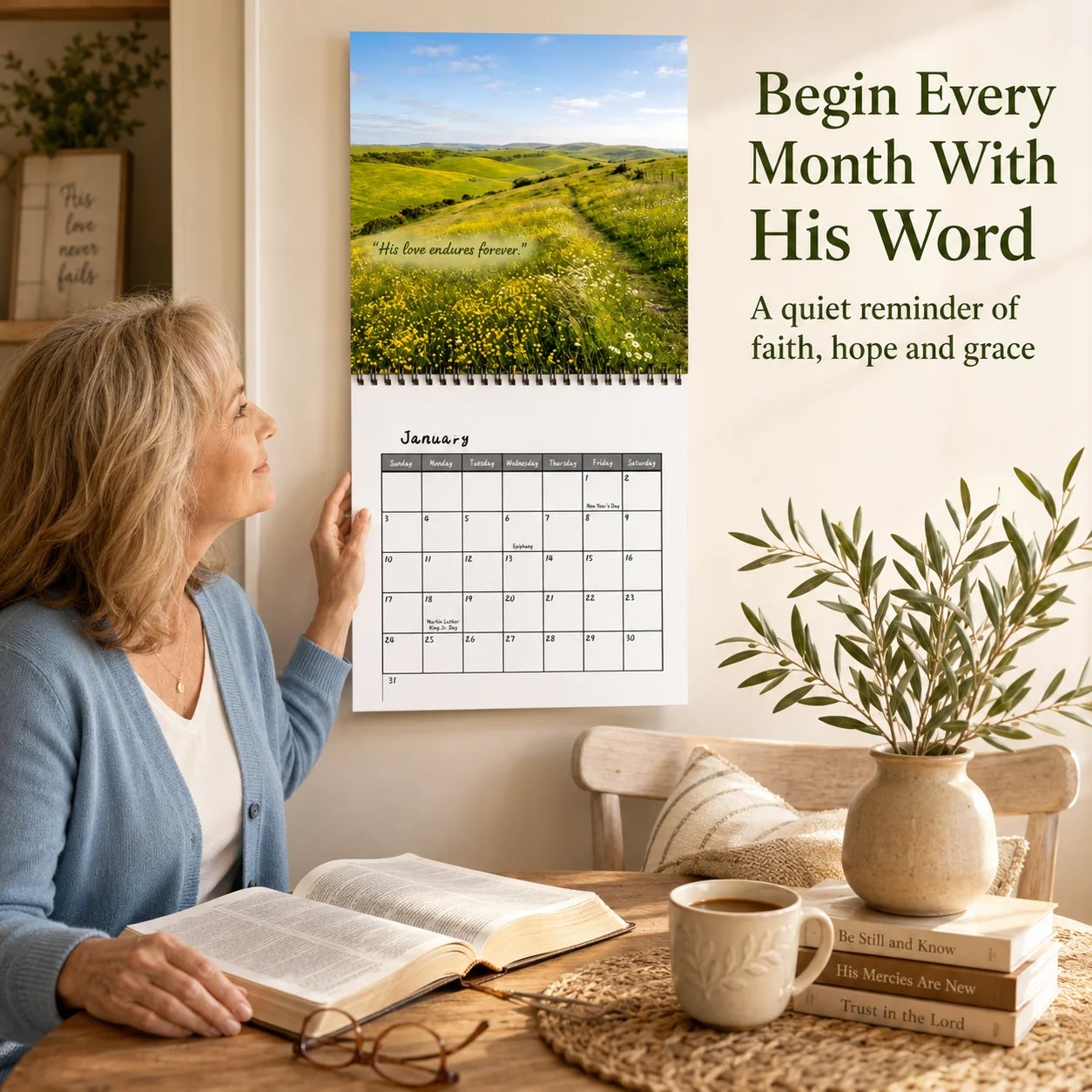 2027 Christian Scripture Calendar preview